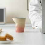 Hand-kneaded ceramic cup - Image 3