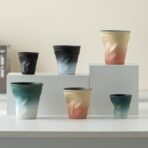 Hand-kneaded ceramic cup - Image 4