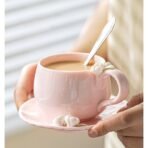 Pink high-value coffee cup - Image 3