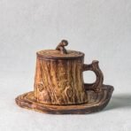 Tree Stump Coffee Cup - Image 5
