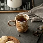 Retro color matching coffee cup - Image 2