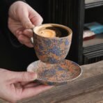 Bubble Glaze Coffee Cup - Image 3