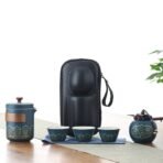 Cyan travel tea set - Image 2