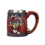 Chinese dragon stainless steel beer mug - Image 4