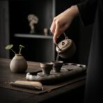 Vintage Stoneware Kung Fu Tea Set - Image 3