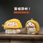 Durian Hedgehog Ceramic Tea Pet