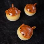 Small pufferfish ceramic tea pet - Image 2