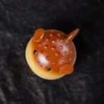 Small pufferfish ceramic tea pet - Image 4