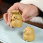 Pig Ceramic Tea Pet - Image 3