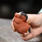 Fat Horse Ceramic Tea Pet - Image 3