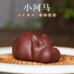 Hippopotamus Ceramic Tea Pet