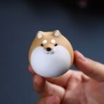 Shiba Inu Ceramic Tea Pet - Image 2