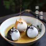 Shiba Inu Ceramic Tea Pet