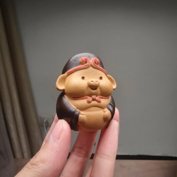Zhu Bajie Ceramic Tea Pet