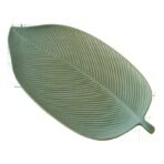 Creative leaf ceramic tea tray - Image 5