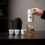 Bamboo Travel Tea Set - Image 4