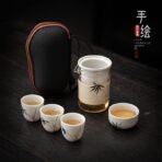 Bamboo Travel Tea Set