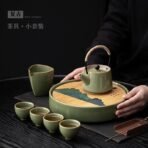 Light green Kung Fu tea set