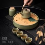Light green Kung Fu tea set - Image 3
