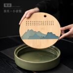 Light green Kung Fu tea set - Image 2