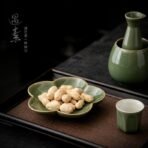 Dark green fruit ceramic plate - Image 2