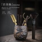 Ebony tea set tools set