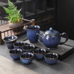 Tianmu kiln tea set package - Image 3